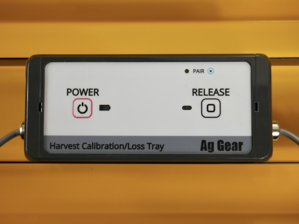 Harvest Calibration/Loss Tray - Drop Tray