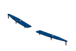 [10010] Bracket Kit - Lightbar on JD S series Roof